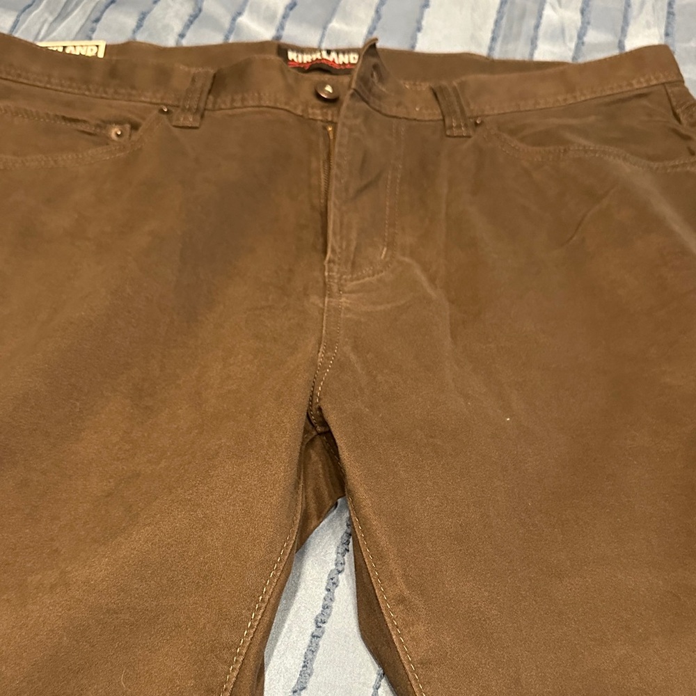 NWT Kirkland Signature Brown Men’s Pants
